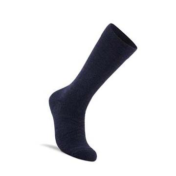 Men's Ecco Dress Crew Socks Navy | Canada 832DFM